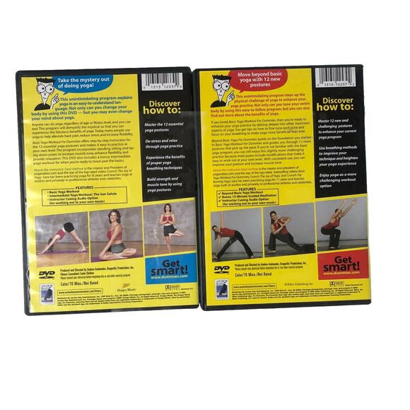 Basic Yoga Workout for Dummies & Beyond Basic Yoga For Dummies DVDs - Picture 2 of 10